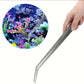 27cm Aquarium Fish Tank Stainless Steel Curve Tongs Plant Tweezers